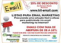 Listas de Emails, Mala Direta, Campanhas de Email Marketing