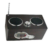 Rádio caixa de som Mp3 com entrada USB MP3BOX