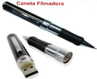 Caneta Filmadora Espia - Filma Com Audio