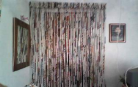 lindas cortinas de revistas artesanais totalmente resistente