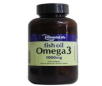 Omega 3 1000mg com 200 cápsulas