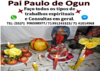 Pai e Mae de santo Minas Gerais Tarot Cigano Runas Búzios