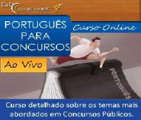 Curso Online "Português AO VIVO para Concursos"