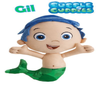 Gil Boneco de Pelúcia Musical -Bubble Guppies