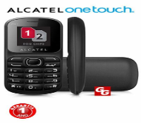 Celular Alcatel OT217, Preto,Dual Chip e FM