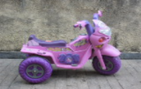 moto elétrica infantil rosa - semi-nova