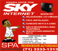 Internet Banda Larga com Wi Fi em Nova Aliança Camaçari BA