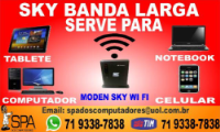 Internet banda Larga com WiFi em Nova Aliança Camaçari BA