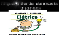 Eletricista especializado em manutenção e instalações elétri