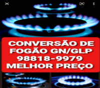 CONVERSÃO DE FOGÃO NA URCA RJ 98818-9979 GASISTA MELHOR PREÇ