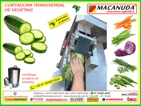 CORTADOR INDUSTRIAL DE LEGUMES E VERDURAS TORENA MACANUDA