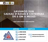 Limpeza de Caixa D´Água - Vera Cruz