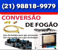 CONVERSÃO DE FOGÃO ARRAIAL DO CABO RJ MELHOR PREÇO GÁS ENCAN