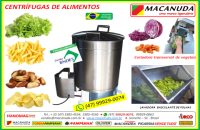 CENTRÍFUGA INDUSTRIAL PARA FOLHAS MARCA MACANUDA