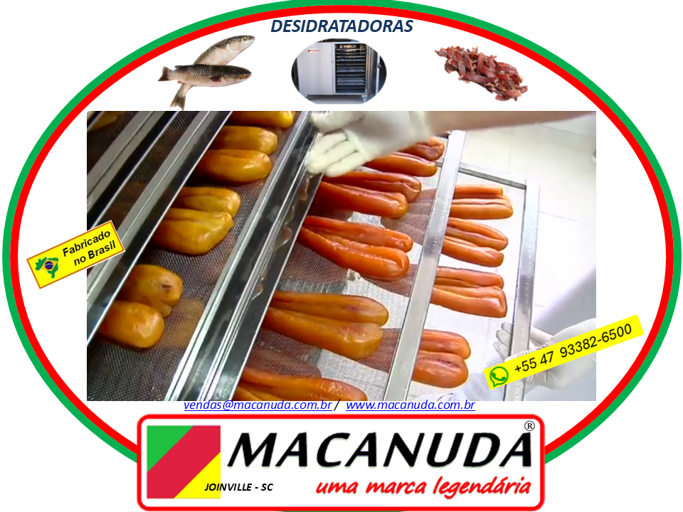 DESIDRATADOR INDUSTRIAL DE ALIMENTOS VENDAS EM MANAUS