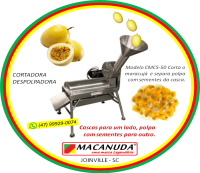 PRODUTOR DE MARACUJÁ MÁQUINAS PARA FABRICAÇÃO DE POLPAS MACA