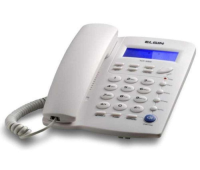 Telefone C/ Fio Elgin Tcf 3000 C/ Viva-voz E Id. Chamadas