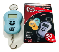 balança digital para pesa mala  portatil mão 50kg sq3314- az
