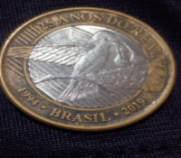 Moeda de 1 real olímpica 1994
