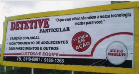 Detetive em Feira de Santana Bahia