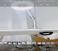 Lupa luminária estética