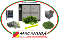 MÁQUINA INDUSTRIAL DESIDRATADORA DE ALGAS MARINHAS - MACANUD