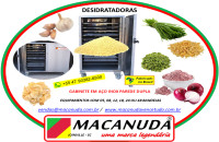 ALHO DESIDRATADO, DESIDRATADORAS INDUSTRIAIS MACANUDA