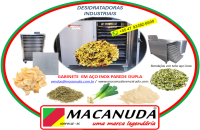 DESIDRATAR ALHO, MÁQUINA PROFISSIONAL INOX TORENA MACANUDA