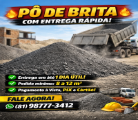 ATENÇÃO CONSTRUTORES, PEDREIROS E DONOS DE OBRA! VENDA Pó de