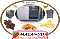 DESIDRATADOR INDUSTRIAL PARA BANANA E OUTRAS FRUTAS - MACANU