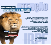 Declaração Imposto de Renda 2026