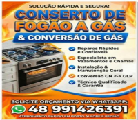 Conserto de fogão á gás em Florianópolis