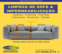 Limpeza de Sofá e Impermeabilização de Estofados Colchão, Ta