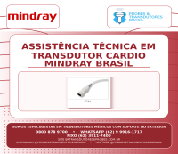 MANUTENÇÃO-TRANSDUTORES-MINDRAY-BRASIL