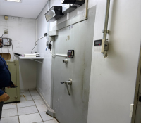Sala cofre padrão caixa