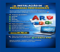 Programas autocad, office, coreldraw e muito mais