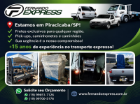 FRETES E TRANSPORTES URGENTES PIRACICABA