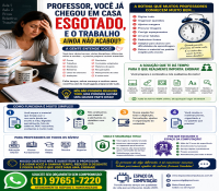 Você é professor(a) e está levando trabalho pra casa todos o