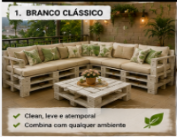 JOGO DE SOFÁ PARA VARANDA
