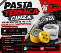 Pasta Térmica Cinza em Salvador e região
