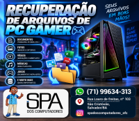 Backup de Arquivos de Hd de Pc Gamer Próximo a Cajazeiras