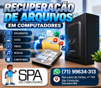 Backup de Arquivos de Hd de Computador Próximo ao Bairro da 