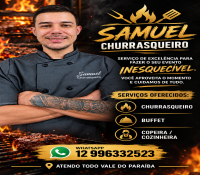 ?? Samuel Churrasqueiro - Seu evento completo sem preocupaçã