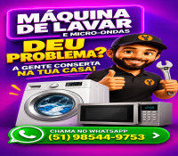 ???? CONSERTO DE MÁQUINAS DE LAVAR E MICRO-ONDAS EM PORTO AL
