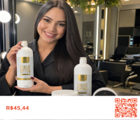 Produto para cabelo liso indagação,brilho natural,deixe seu 
