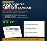 Não Volte Para o Mesmo Lugar