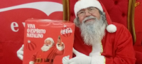 papai Noel para festas de confraternização e eventos natalin
