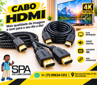 Cabo Hdmi Para Receptor Visionsat em Salvador e Região
