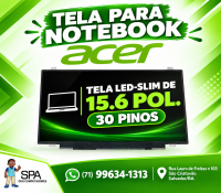 Tela Led Slim 15.6 de 30 Pinos Para Notebook Acer Aspire 5 A