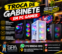 Troca de Gabinete em Pc Gamer Próximo ao Alto do Coqueirinho